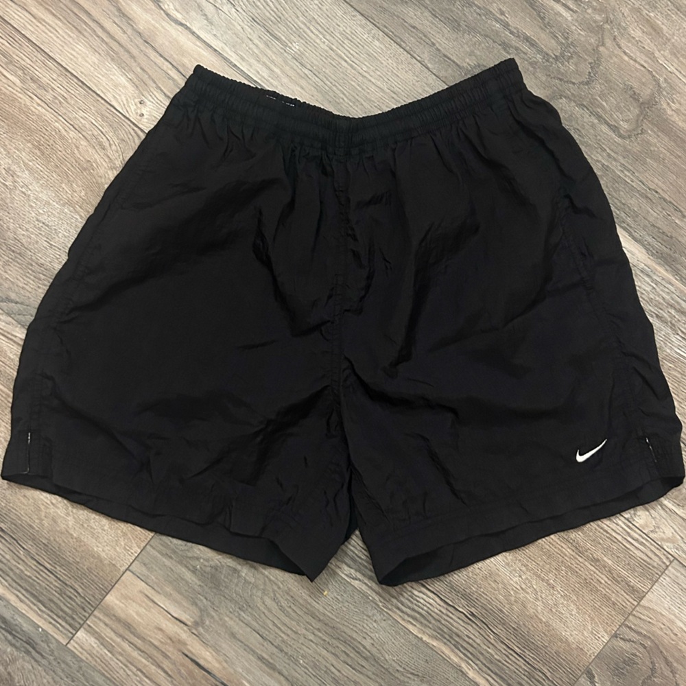Nike unisex black athletic basketball shorts pockets size small